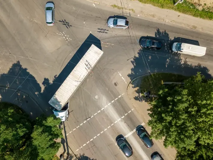 Injury lawyer consultation after left turn collision involving delivery traffic in Palm Valley Avondale